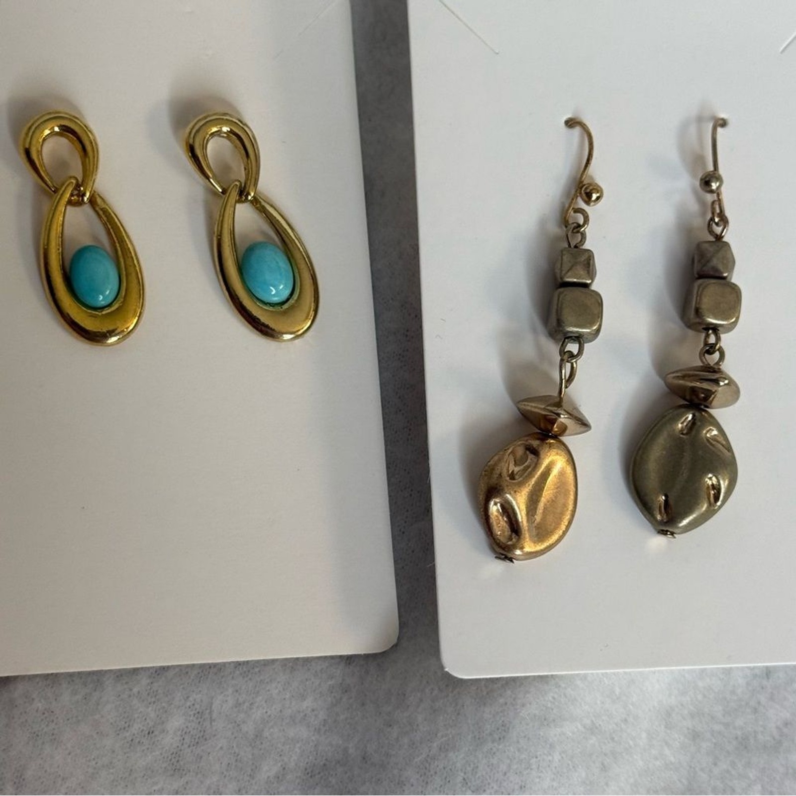 Vintage Chunky Statement Multi Strand Beaded Neck… - image 3