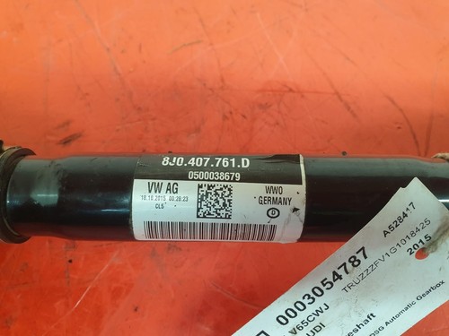 AUDI TTS DRIVESHAFT DRIVER SIDE OFFSIDE RH 2015 2.0L PETROL CJXG 8J0407761D - Picture 4 of 11