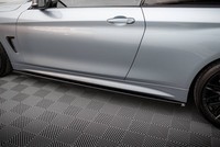 Maxton Design Seitenschweller Ansatz (Paar) Passend FüR BMW 4Er Coupe / Gran Cou