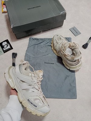 Chaussures À Lacets/Basket Balenciaga Track Blanche Taille 40