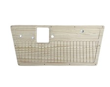 1968- 1977 Early Ford Bronco Custom Door Panels - Stripes Carved - Free Shipping