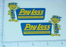 Structo Payless Drugstore Panel Van Sticker Pair ST-033