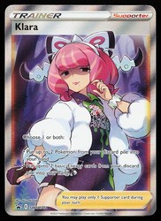 Klara (Full Art) SWSH302 Sword & Shield Black Star Promo