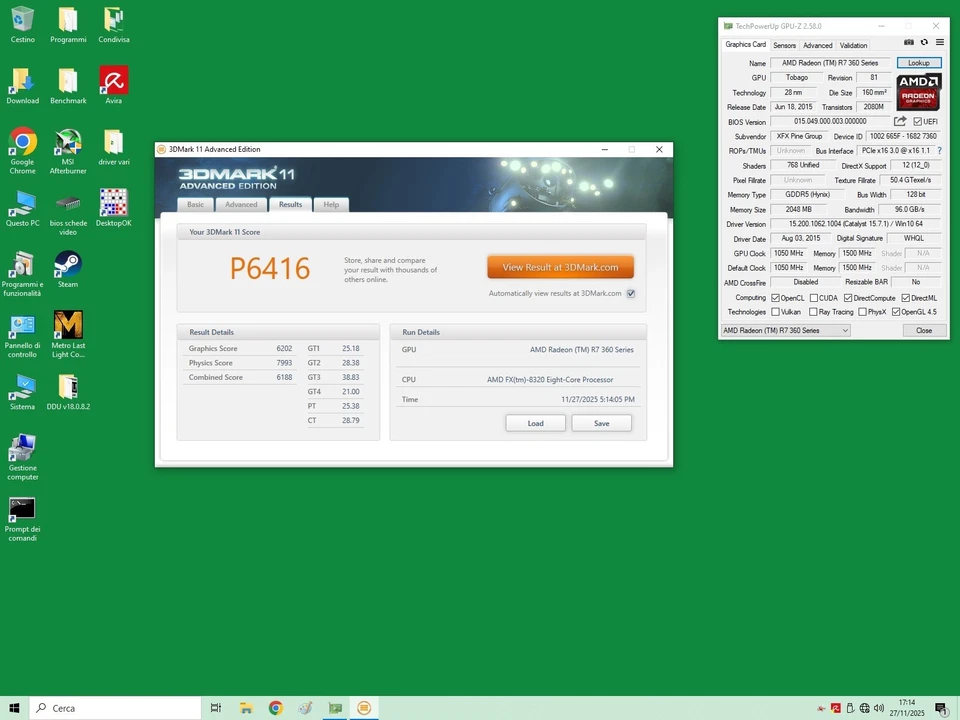SCHEDA VIDEO AMD ATI RADEON XFX R7 360 2GB GDDR5 PCI-E 128BIT TOBAGO DOUBLE DIS - Immagine 4 di 4