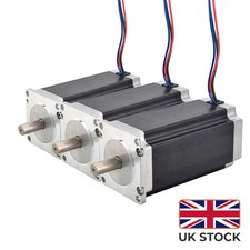 STEPPERONLINE 3pcs High Torque Nema 23 Stepper Motor 3Nm 4.2A 10mm Shaft CNC