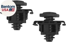 2 Pcs Adjustable Hood Stop Bumper Buffer Fits for Dodge RAM 1500 2500 3500 4500