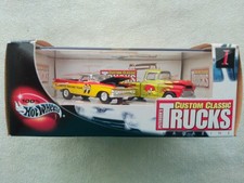 Hot Wheels Custom Classic Trucks Magazine 59 El Camino 59 Chevy Apache Nib