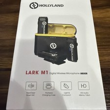 Hollyland LARK M1 Wireless Microphone System 2.4 GHz, Black . New Sealed In Box