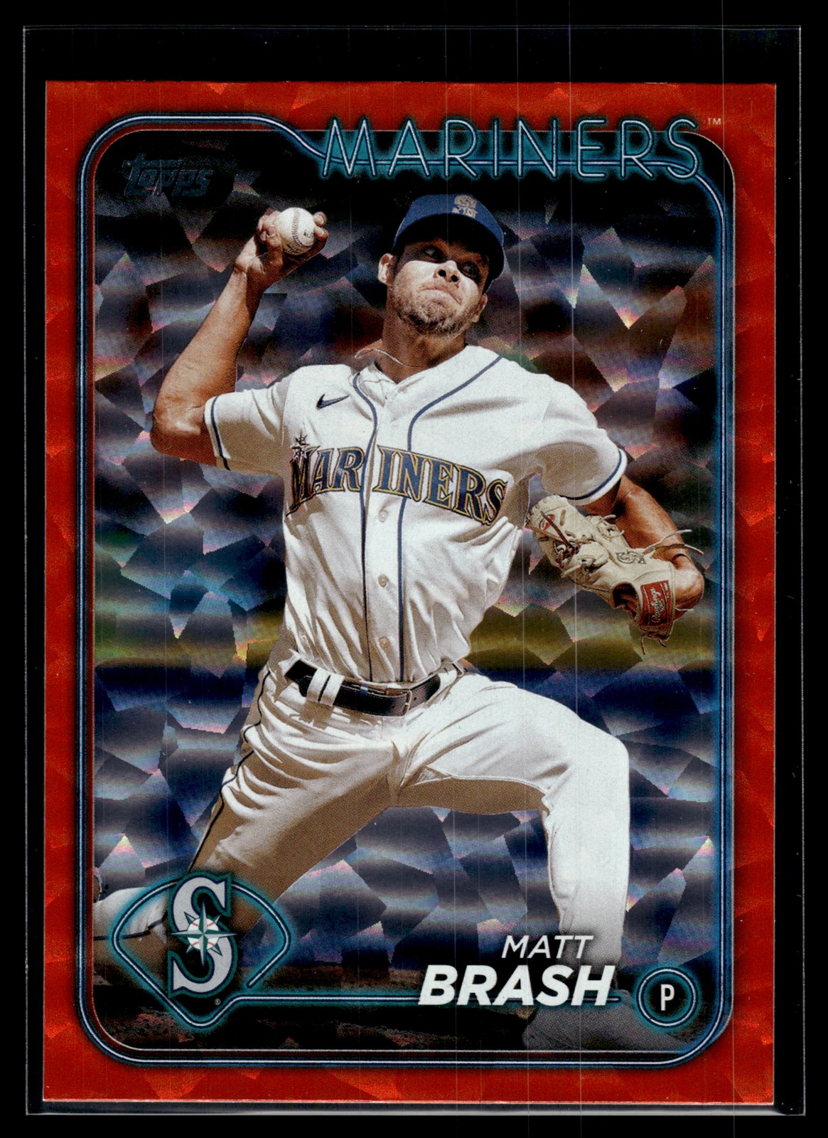 Matt Brash 2024 Topps Update Series Orange Foil Card /299 #US168