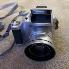 Fujifilm FinePix S3000 3.2MP Digital Camera Silver - 16mb Card- Tested  Working