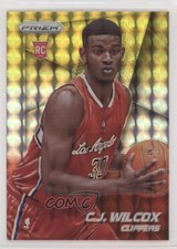 2014-15 Panini Prizm Yellow & Red Mosaic Prizm CJ Wilcox #273 0c2