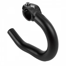 Origin8 Black AL6061-T6 Drop End Ergo Bend for 22.2mm Flat Bars