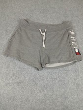 Tommy Hilfiger Sport Grey Logo Sweat Shorts Size Small