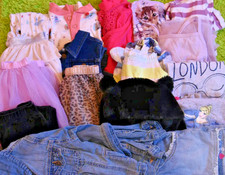Girls Clothes/Outfits Lot of 17 Pieces Size 4 EUC Various Brands Skirts Jackets