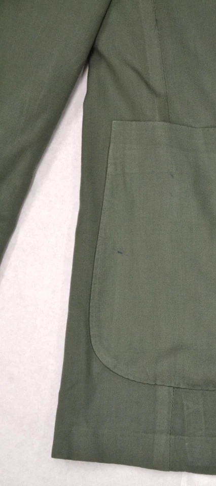 NWOT KITON MENS JACKET 3BTN GREEN CASHMERE SZ 50EU 40US - Image 3 of 4