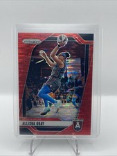 2024 Panini Prizm WNBA Allisha Gray #96 Red Pulsar Prizm #145/299 Dream