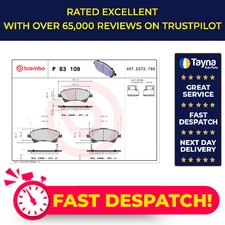 Brake Pads Set fits TOYOTA VERSO ZGR20 1.6 Front 09 to 18 1ZR-FAE Brembo Quality