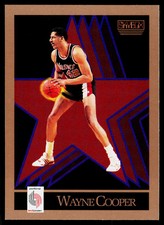Wayne Cooper, 1990-91 SkyBox, #232, Portland Trail Blazers,