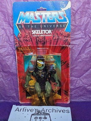   Vintage Masters Of The Universe SKELETOR 12 back 1983 He Man   