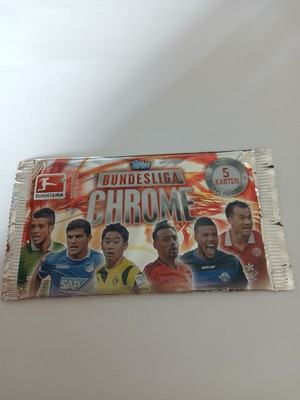Topps Bundesliga Chrome, Saison 2014/2015, 1 Pack a 5 Karten, Sammlerstück!!!