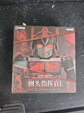 Ready! New JiGuangMao Toy JGM-Q01D Steel Head Commander Nemesis Prime Black Ver.
