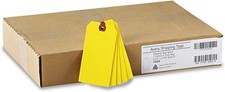 Avery 12325 Unstrung Shipping Tags, Paper, 4 3/4 x 2 3/8, Yellow (Box of 1000)