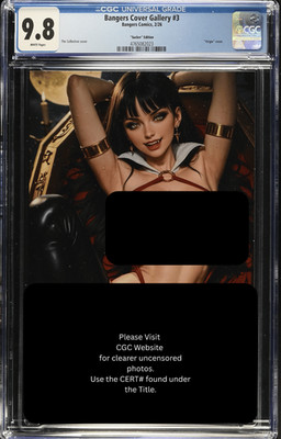 ^ Bangers Comics Vampirella Cosplay VIRGIN Full Chase Variant LE 100 CGC 9.8 ^