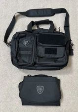 TBG Tactical Baby Gear Diaper Shoulder Bag For Dad Mom Black Deuce Landing Pad