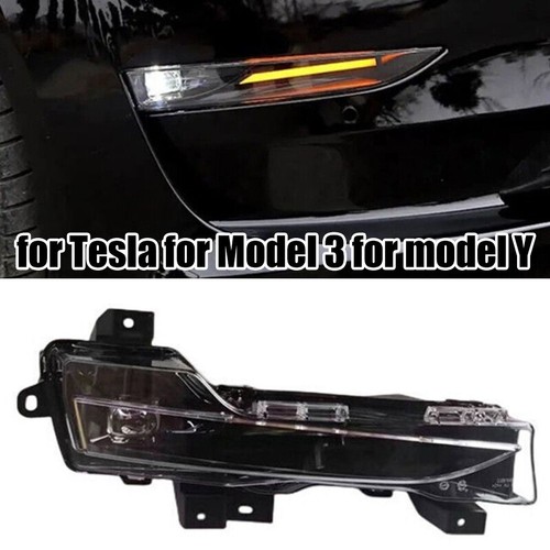 For Tesla For Model 3 For Model Y Front Bumper Fog Lamp 1077392-00-E Right - Picture 11 of 12