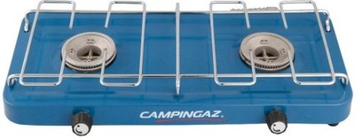 CAMPINGAZ BaseCamp Gaskocher 2-Flamm/ ohne Abdeckung/ blau, 50 mbar, Teile-Nr. 2