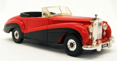 Corgi 13cm Long Diecast 814 - 1952 Rolls Royce Silver Dawn - Red/Black - Photo 1/3