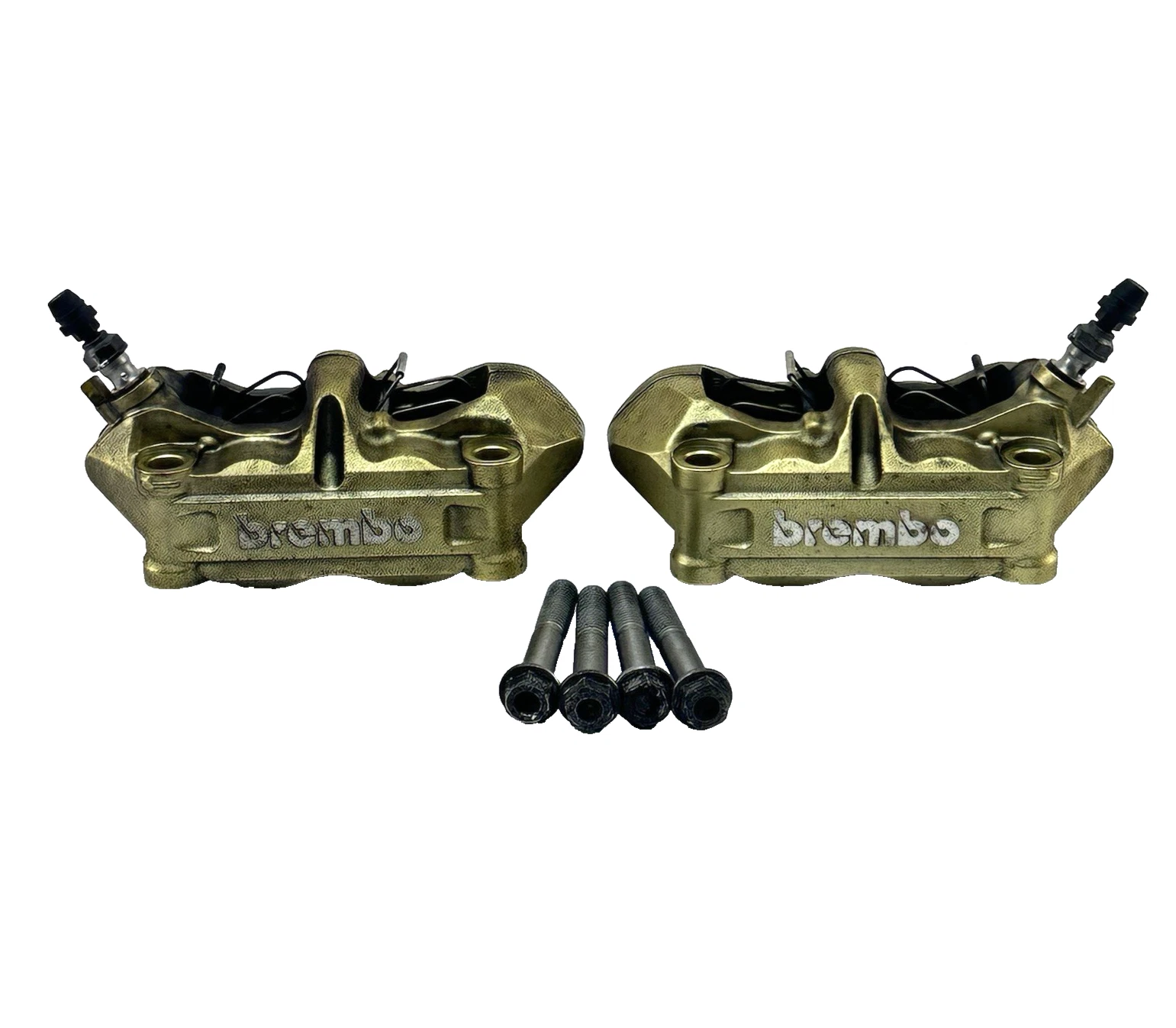 2009 - 2011 BMW S1000RR FRONT BRAKE CALIPERS LEFT RIGHT SET PAIR BREMBO