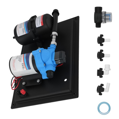 #ad Water Pump System for RV Camper Boat 3.5GPM High Flow 13.5L Min Marine Plumbing $83.08