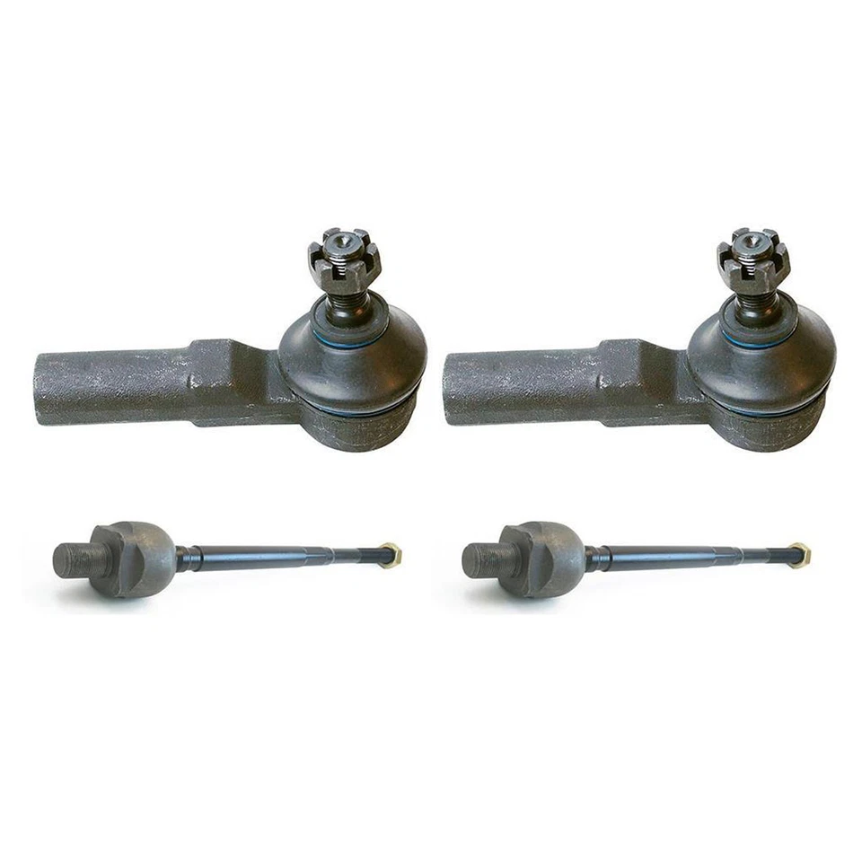 4X Extremos de barra de amarre exterior interior delantero grado original para Nissan 240SX 1989-1994 Foto 2 de 4