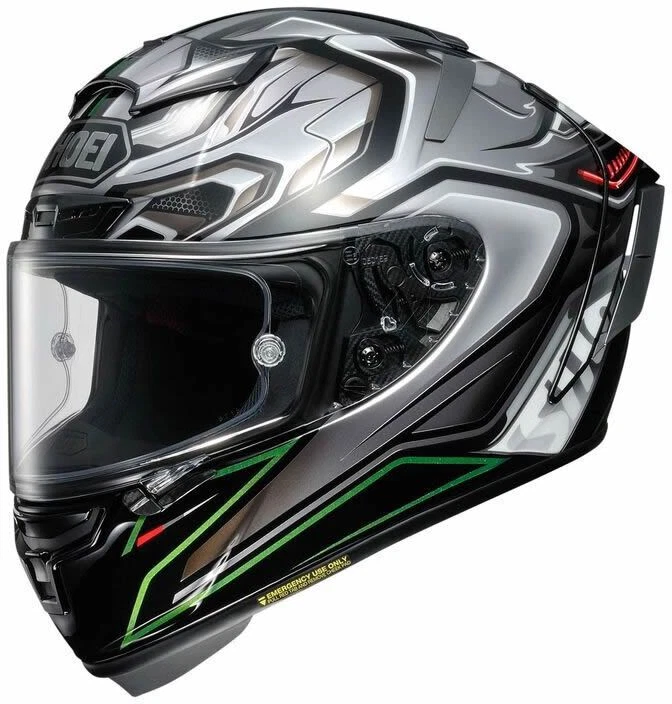 Shoei helmet cheap green