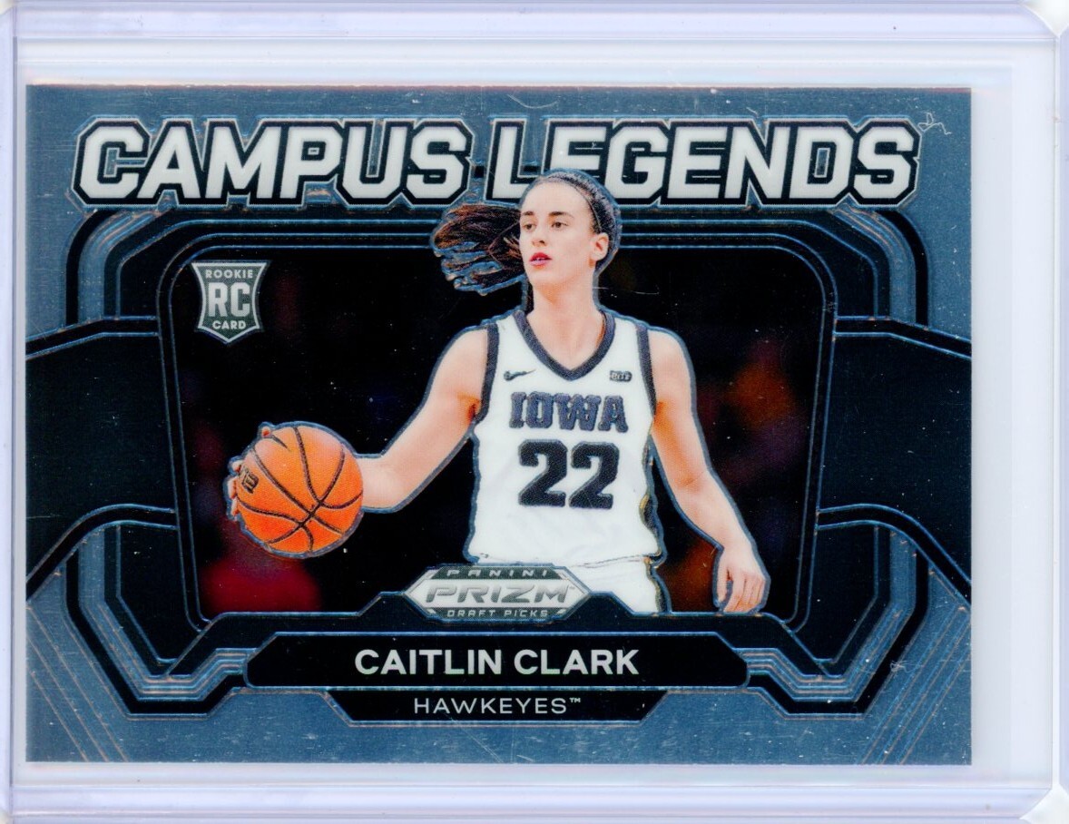 acgカード　　legend of  PTR⭐︎247 2024-25 Panini Prizm Draft Picks CAITLIN CLARK Campus Legends RC
