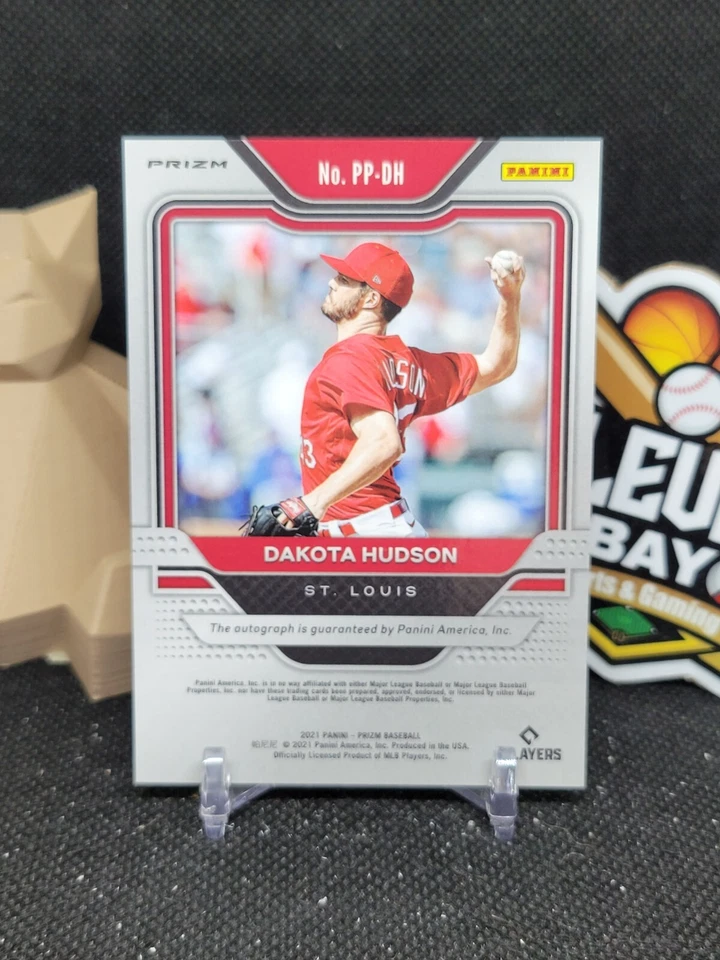 Dakota Hudson 2021 Panini Prizm #PP-DH Silver Auto (CBR) - Image 2 of 2