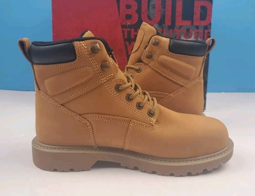 Wolverine Men's Floorhand Insulated Waterproof 6" Steel Toe Work Boots Wheat NIB - Picture 6 of 13