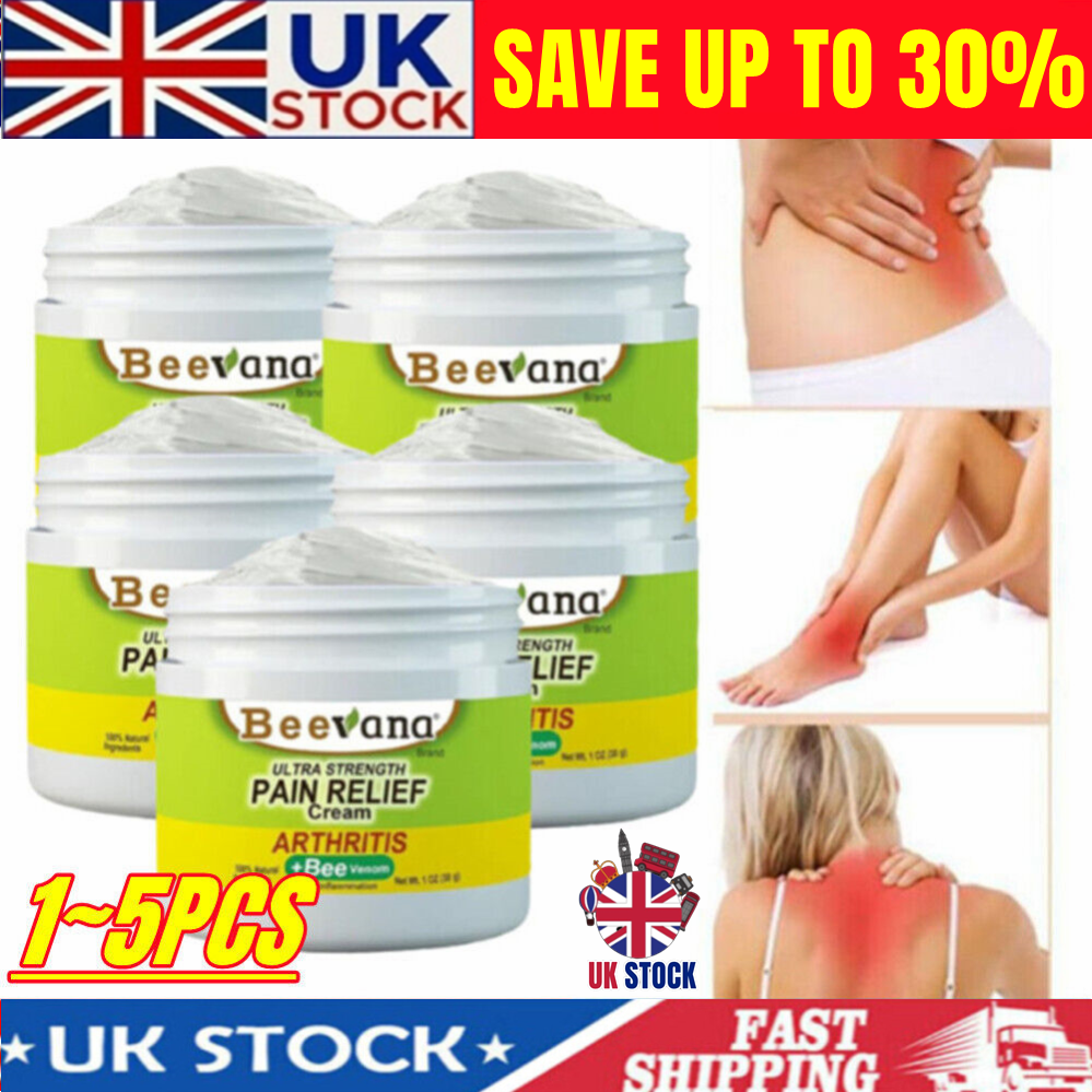 15x Beevana Bee Venom Joint Bone Therapy Cream Joint Bone Pain Relief