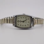 Vintage Timex K CELL Silver Tone Quartz Women's Watch Sz. 6 1/4" New Battery