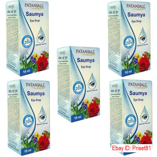 Divya SAUMYA EYE DROPS 10ml Ayurvedic | FREE SHIPPING with Tracking Number - Picture 6 of 7