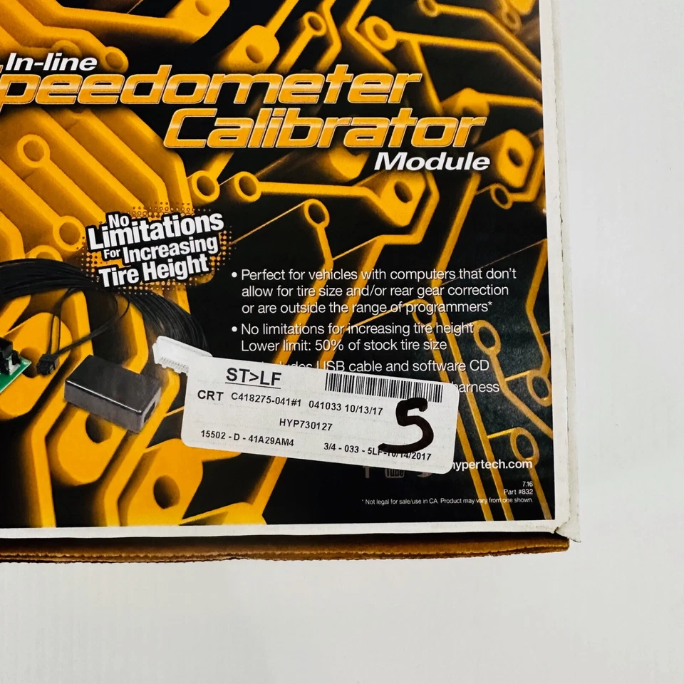 Módulo calibrador de velocímetro Hypertech para caminhões GMC 2017 #730127 - Imagem 2 de 4