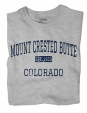 Mount Crested Butte Colorado CO T-Shirt EST