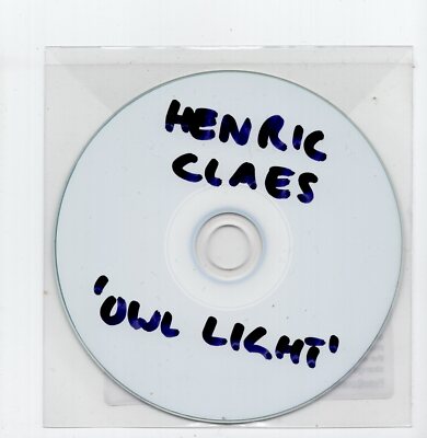 (JI917) Henric Claes, Owl Light - DJ CD