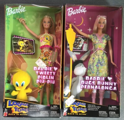 Bugs Bunny Tweety Bird Barbie, New, Paris, Tropical Africa | eBay