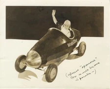 Vintage 1930's Parade Custom Car Original 8x10 Photo Wurlitzer Sponsor