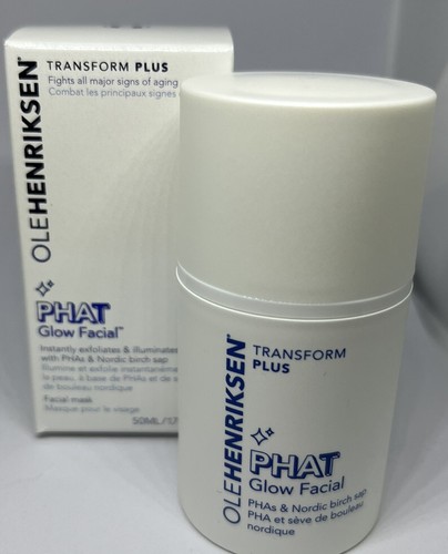 OLE HENRIKSEN PHAT Glow Facial Mask 50ml / 1.7oz Full Size, New In Box, NIB - 第 1/2 張圖片