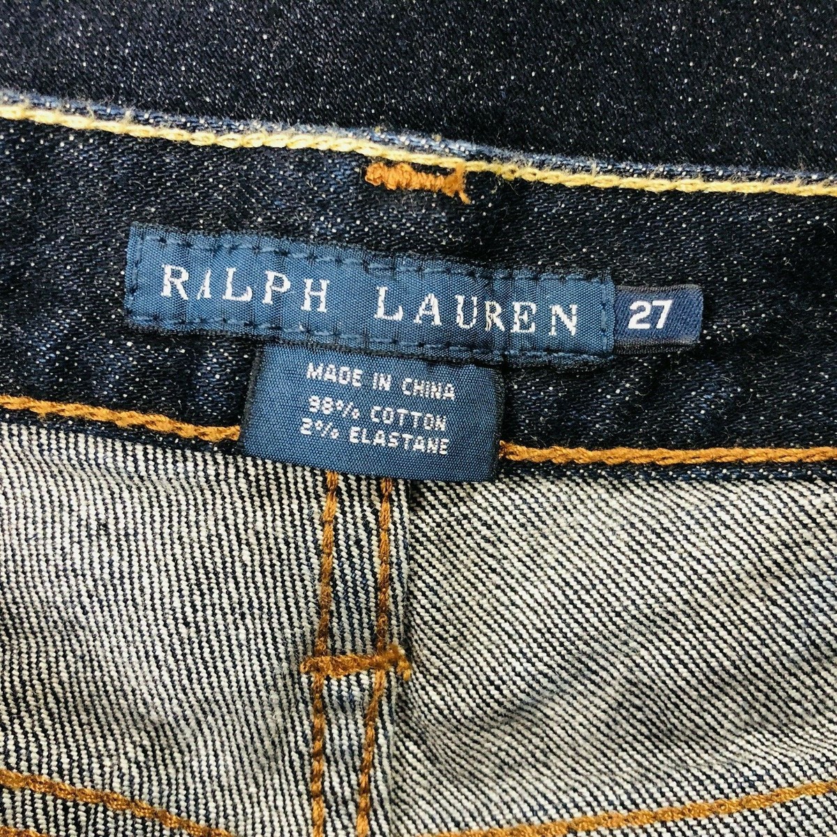 ラルフローレン　blue label brand THOMPSON650 デニム Ralph Lauren Jeans Thompson 650 Women's 28 Actual 29x30