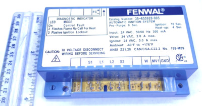 Fenwal Automatic Ignition System 35-655928-005 New