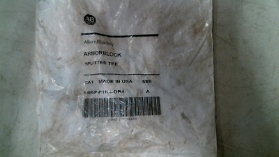 ALLEN BRADLEY 1485P-P1R4-DR4 ARMORBLOCK SPLITTER TEE 4-PIN SER.A -FREE SHIPPING